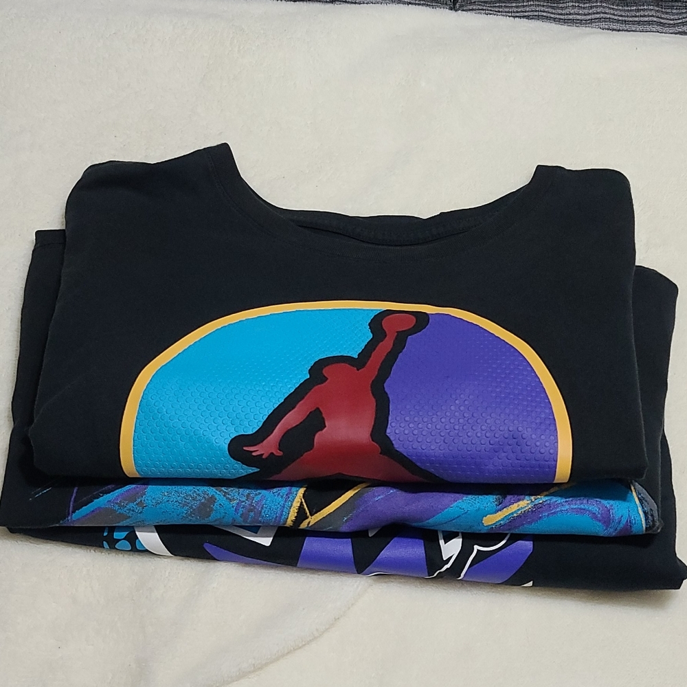 Air jordan aqua 8 shirt bundle